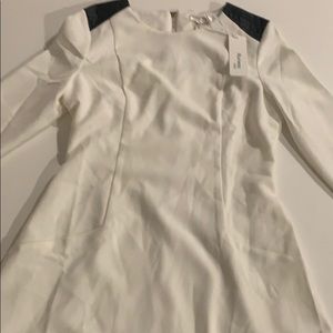 Womens medium black white dress. New with tag
